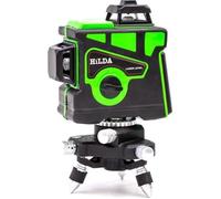 Niveau laser rotatif 3D - HILDA - 12 lignes - Multilingue - Vert - Alignement