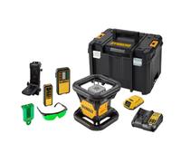 Niveau laser rotatif DEWALT Double pente extérieur - Lignes vertes - 18V - DCE079D1G