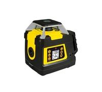 STANLEY 1-77-439 Niveau Laser Rotatif Double Pente Numérique - Gamme FATMAX - Double Aplomb - Poignée Renforcée - Protection Caoutchouc - Coque Étanche -Tête Protégée Antichocs