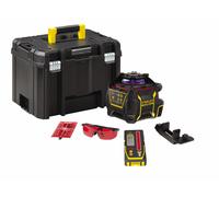 NIVEAU LASER ROTATIF X600R (ALCALINES) - ROUGE STANLEY FATMAX - FMHT77446-1