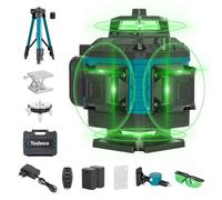 Niveau Laser - TODECO - Todeco 16 lignes - 4x360° 16 lignes - Laser vert 515 nm - Auto-nivelant