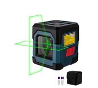 Niveau Laser Vert, RockSeed Cross Line Laser avec Auto-nivellement, Lignes Verticales et Horizontales, Rotatif à 360 Degrés, Pochette de Transport, Batterie Incluse