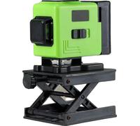 Niveau laser, visibilité à 360°, système auto-nivelant, vert