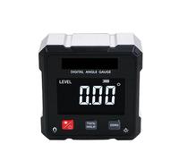 Niveau magnétique numérique à 4 faces, rapporteur électronique, inclinomètre, aimants, boîte de niveau numérique