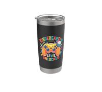 Niveau maternelle débloqué pour amateur de jeux vidéo Gobelet isotherme en acier inoxydable double paroi
