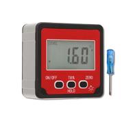 Niveau numérique inclinomètre, rapporteur angle numérique, mesure précise ±0,1°, grand écran LED, base magnétique, usage professionnel et bricolage, portable compact
