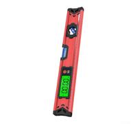 Niveau Numérique Magnétique 20cm Précision 0.1° Écran LCD Rétroéclairé pour Charpente et Maçonnerie - Boîte de Nivellement pour aluminium (20cm)
