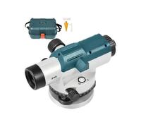 Niveau optique automatique 24X et amp; Kit de niveau à ouverture 26x40 mm, avec compensateur magnétique amorti verrou transport Pour les débutants en bricolage(24X)