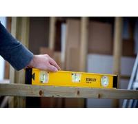 Niveau profilé I-Beam 180 en aluminium STANLEY - 1-42-920 - 60 cm - Précision +/-1,5mm/m