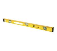 Niveau profilé I-Beam 180 en aluminium STANLEY - 1-42-920 - 60 cm - Précision +/-1,5mm/m