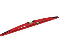 Niveau magnétique rouge à fioles incassables - 400 mm SAM OUTILLAGE