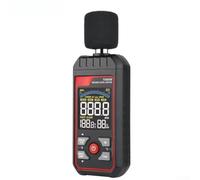 Niveau sonore numérique 30-130 dB A/C précis ± 1,5 dB | Plage de mesure 30-130 dB, précision ± 1,5 dB, évaluation A/C, réponse rapide, données précises