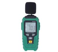 Niveau sonore numérique Niveau sonore Decibel Tester Multifinection Volume Volute Detector avec grand écran LCD Affichage rapide des modes lents larges Test Plage pour la maison