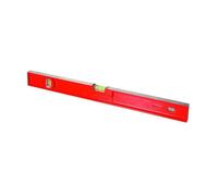 Stanley Niveau rectangulaire TMLH 60 cm antichoc 2 fioles 1-42-253 Rouge G