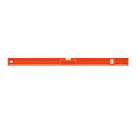 Stanley Niveau rectangulaire 1-42-254 - 80 cm aluminium, 2 fioles antichocs, Fabriqué en France