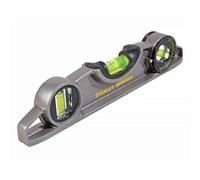 Stanley 0-43-609 FatMax Pro Torpedo Niveau 25cm, aluminium, magnetique