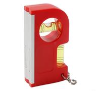 Niveau Torpédo de Poche 85mm pour Maçonnerie et Terrasse | pour chaîne porte-clés incluse, mesure horizontale et verticale, design compact 85mm, pour idéal pour la poche