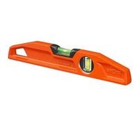 Niveau trapézoïdal antichoc MLH 400mm - STANLEY - 1-42-312 Gris et rouge G