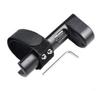 Niveau vertical, niveau à bulle à angle droit en alliage d'aluminium avec sangle réglable, design compact de 85 mm pour enquête de construction et projets de bricolage (noir)