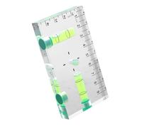 Niveaux à bulles en acrylique - Petite poche à outils avec base à bulles de 90 °/180 °