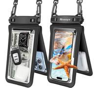 Niveaya Pochette Universelle étanche pour téléphone (Noir + Noir)