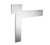 Niveleur à angle droit - Dispositif de nivellement à angle droit fabriqué en acier inoxydable - Équipement de peinture multi-usages, outil manuel pour moulage des sols pour débutants et experts