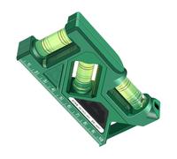 Niveleur À Bulles Magnétique - Petit Outil De Mesure De Précision, Niveau De Charpentier Précis, Niveau À Bulle Compact, Outil À Main Durable | Outils Professionnels D'alignement De Construction D'ate