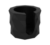 Niveleur à café - Cafetière Knock Box avec couvercle | Barre de fonds en métal robuste | Base de tampon manuel | Accessoire de précision pour extraction de café, maison, cuisine, bar, pâtissier