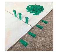 Niveleur de carrelage, Entretoises de cale carrelage en plastique 2mm, 100 pièces, Clips nivellement réutilisables