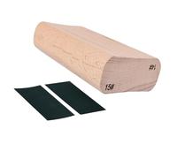 Niveleur de frettes de guitare professionnel et outil de polissage avec plusieurs options Poignée ergonomique pour une jouabilité fluide Bloc de nivellement et de ponçage des frettes de guitare