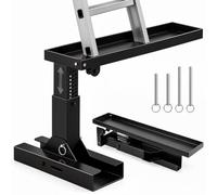Niveleur échelle pour escaliers, plate-forme échelle réglable en hauteur de | Échelle d'escalier pliable pour un travail d'escalier sûr et de la stabilité, pied stabilisateur d'échelle en métal robuste