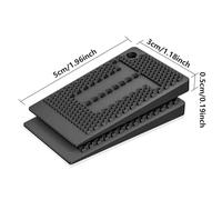 Niveleurs de Table Meubles en Plastique réglables, Cales nivellement, Hauteur, Joint Pied d'équilibre Chaise, 10 pièces pour Sols Fenêtres