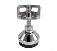 Niveleurs en acier au carbone chromé avec base de 50 mm et fond non marquant pour la protection du sol dans les zones à fort trafic (M8 x 50 + M8)