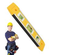 Niveller De Paroi Magnétique - ABS 4x2x2cm Règle De Paroi Horizontale Verticale, Jauge De Mesure | Point D'alignement Outils De Mesure Équilibrés, Règle Équilibrée - Construction, Suspendues Et