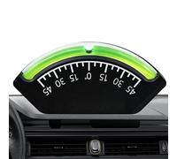 Niveller inclinomètre pour RV - outil de bulle, jauge de véhicule polyvalente | Mini compteur d'équilibre imperméable avec affichage de montage facile, indicateur de pente précis pour les camp
