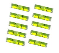 Nivelles tubulaires,10 pièces Mini Niveau à Bulle,mini niveaux à bulle de précision,Accessoire pour Camping Cars Ou Caravanes,pour caravane,caméra,bricolage,9,5x34mmm