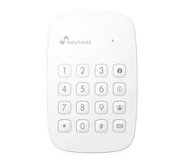 Nivian Clavier sans Fil Compatible avec Alarme NIVIAN - Convient pour l'intérieur - Fonctions de Gestion Multiples - Lecteur de TAG RFID, Installation Facile sans câblage