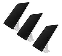 NIVIAN Lot de 3 panneaux solaires pour caméras de sécurité IP | Installation facile avec support réglable | 9 W Puissance parfaite en faible luminosité | Compatible avec Ezviz C3A et BC1C