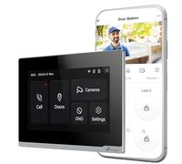NIVIAN Moniteur supplémentaire 7" pour interphone vidéo Intelligent | Écran Tactile Full HD intérieur | Compatible avec NVS-VIDEOINTERCOM-2W | Connexion 2 Fils | Moniteur Portier WiFi App Tuya