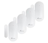 NIVIAN NVS-MAG-Sensor - Détecteur d’Ouverture Magnétique sans Fil pour Portes et Fenêtres | Radio 433 MHz | Portée 100 m | Fonctionnement sur Pile | Installation Adhésive sans Câbles