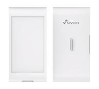 Nivian NVS-VIBRATION2 - Détecteur sans Fil de Vibration et Bris de Vitre, Portée 100 m, Installation Facile sans Câbles, Compatible avec Systèmes d’Alarme Nivian 433 MHz