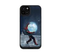 Nivocase Coque de Telephone pour Apple iPhone 15 Plus Deadpool Lune Marvel