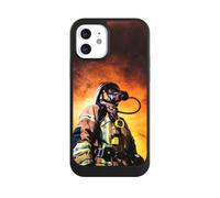 Nivocase Coque pour Apple iPhone 12 Sauveteur Vocation Pompier