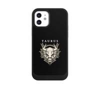 Nivocase Coque pour Apple iPhone 12 Signe du Zodiaque Taureau Taurus