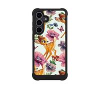 Nivocase Coque pour Samsung Galaxy S25 FE Bambi Disney Fleurs