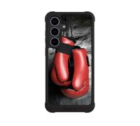 Nivocase Coque pour Samsung Galaxy S25 FE Boxe Gants de Boxe Sport
