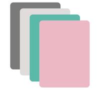 Nivofu Lot de 4 Table en Silicone 40x30cm | Antidérapant Antiadhésif Sans Odeur Facile à Nettoyer Idéal Artisanat Peinture Cuisine
