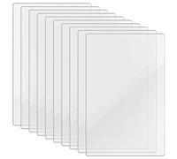 Nivofu Plaque Acrylique Transparente 2mm, 10 Pcs Feuilles 20 X 15cm, Panneau Carré en Plexis pour Cadre Photo, DIY Projets, Peintures