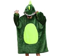 Niwicee Sweat à Capuche Oversize Couverture à Capuche Unisexe Pull Chaude Panda Sweat Chaude Grandes Poches TV Couverture Hoodie/Enfants/Adulte Animale Robe de Chambre-Adulte-Dinosaure-