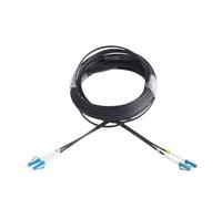 NIWPPKIMX Fil à Fiber optique UPC 2 LC à 2 LC, conversion optique monomode à 2 cœurs, rallonge extérieure, cordon de raccordement 5M/10M/20M/30M/50M(10M)
